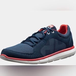 Helly Hansen Blue Ahiga V4 HP Aqua-Trainers Sailing Athletic Shoes Sz10